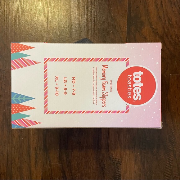 DONATING 12/31 - Totes - Memory Foam Slippers - Picture 3 of 4